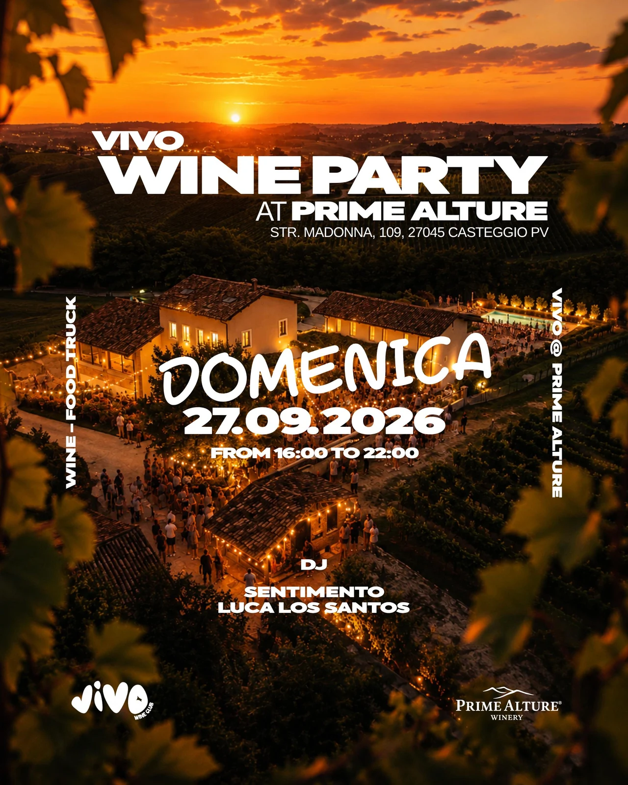 VIVO Wine Party @ Prime Alture